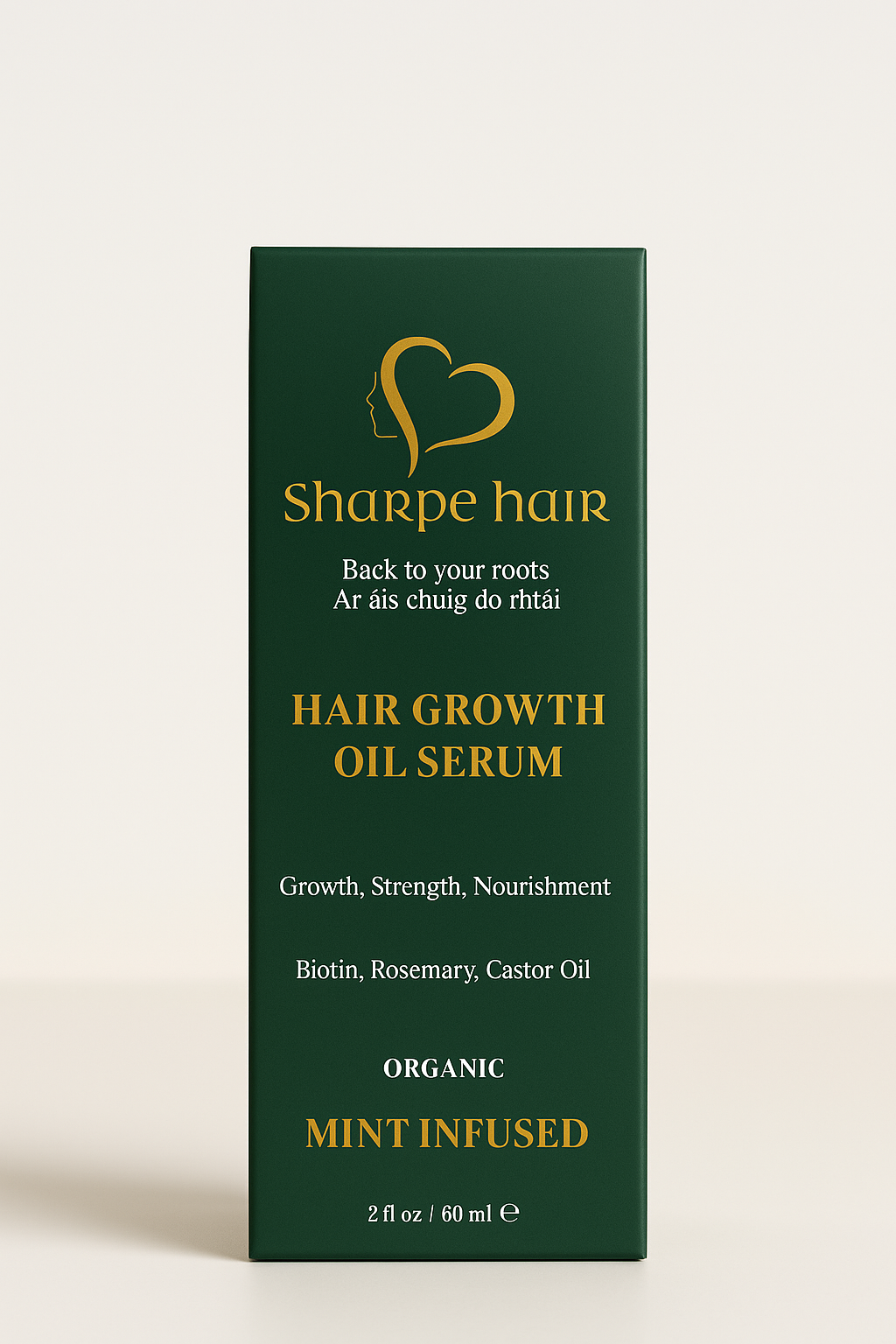 Glas Hair Growth Oil Serum – Mint Infused (60ml)