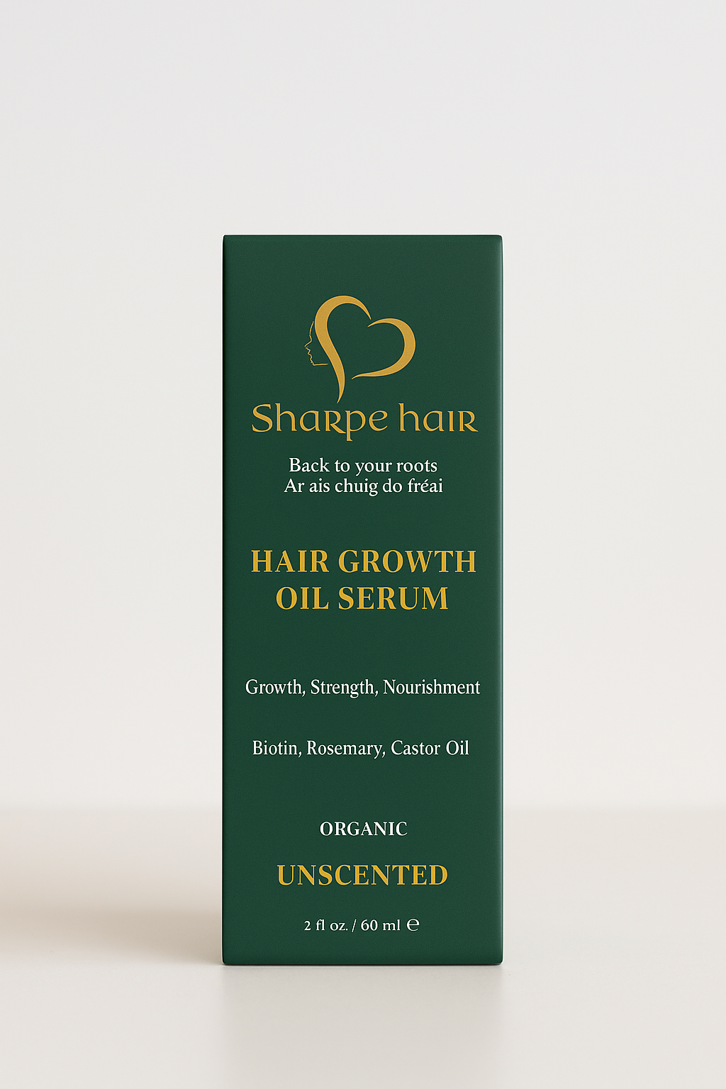Sharpe Hair Growth Oil Serum – Unscented (60ml)
