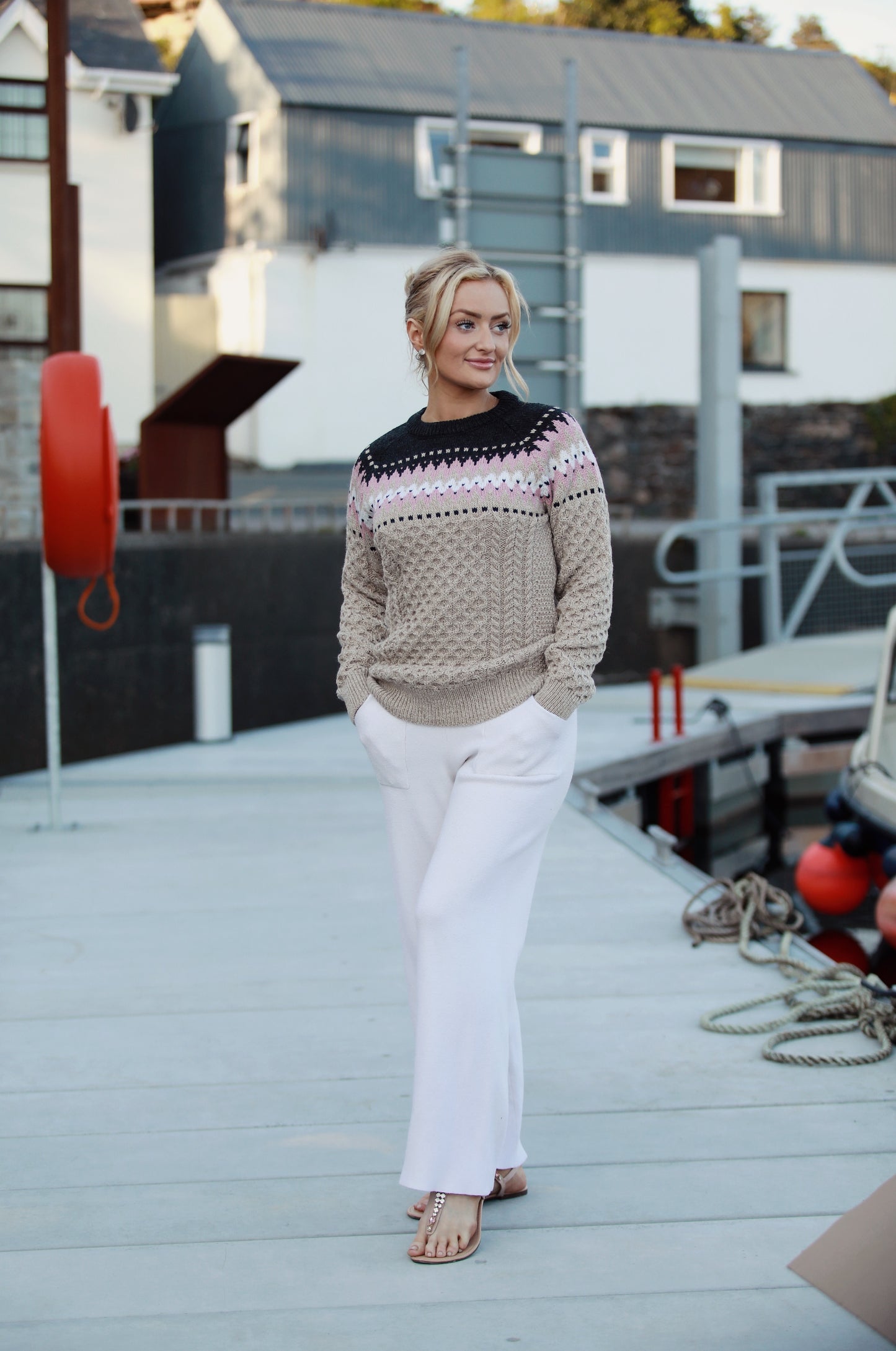 Original Aran Co. Merino Wool Jumper – Handcrafted in Donegal
