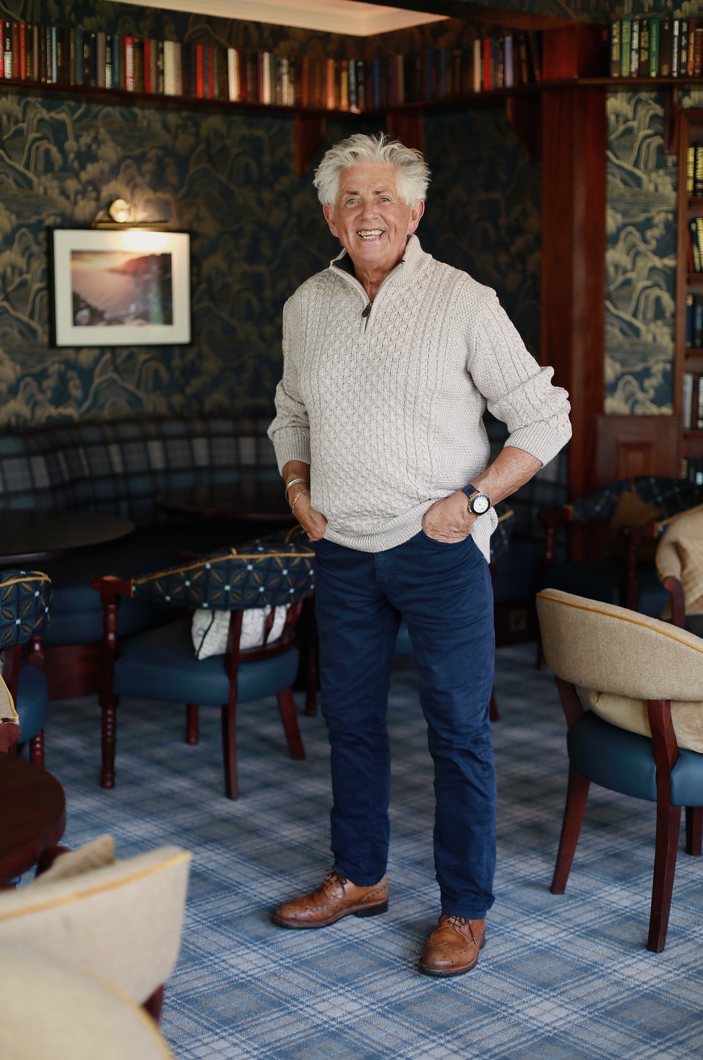 The Atlantic Half-Zip | 100% Merino Wool