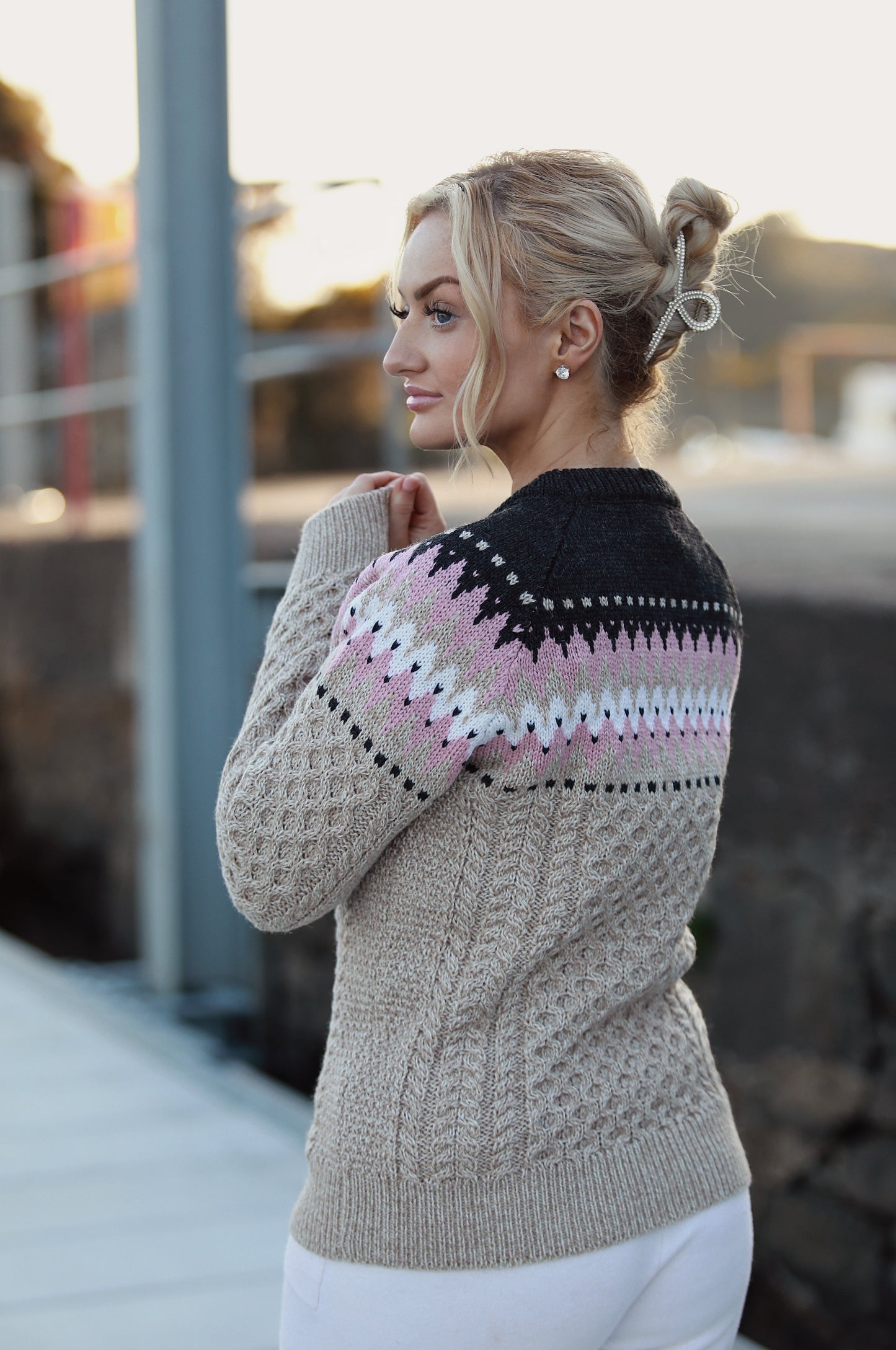 Original Aran Co. Merino Wool Jumper – Handcrafted in Donegal