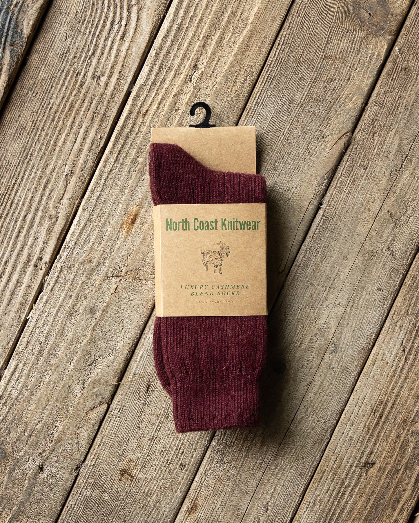 Wild Donegal/Northcoast Knitwear Cashmere Blend Socks