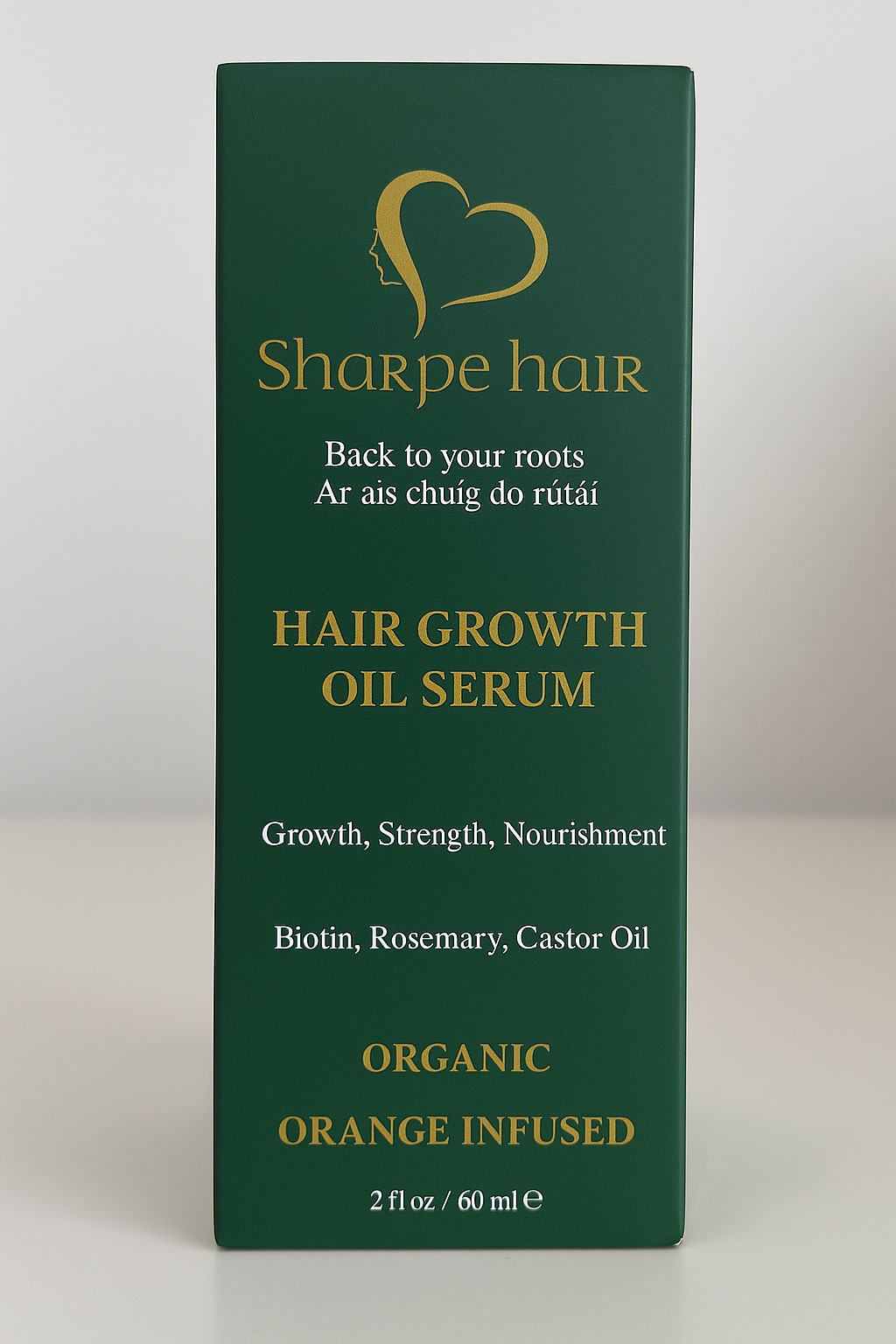 Glas Hair Growth Oil Serum – Orange Infused (60ml)