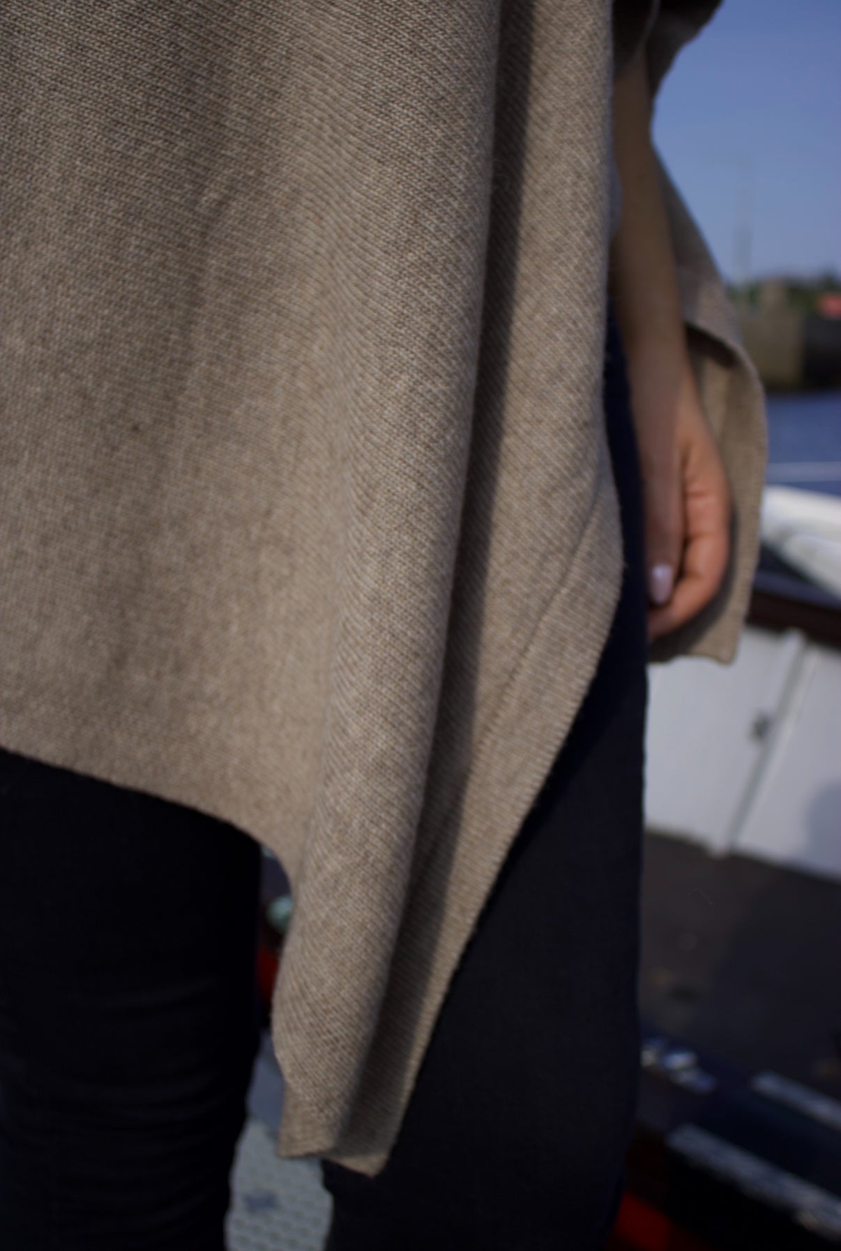 Biscotti Cashmere Wool Poncho