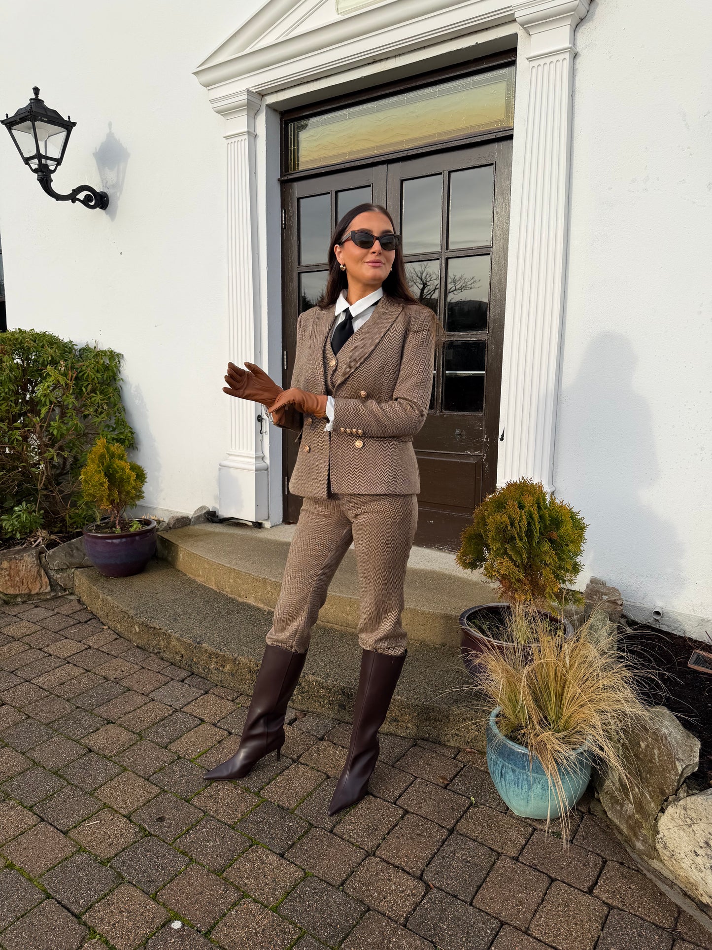 The Donegal Blazer – Biscotti Herringbone
