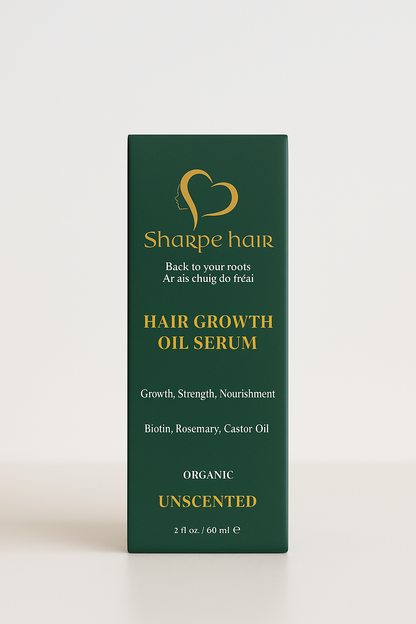 Sharpe Hair Growth Oil Serum – Unscented (60ml)