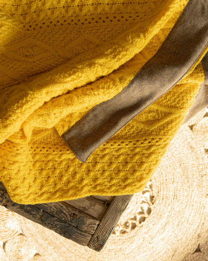 Merino Wool & Donegal Tweed Blankets