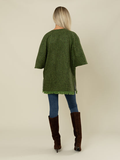 The Gaelach — Donegal Tweed Jacket | Moss Green
