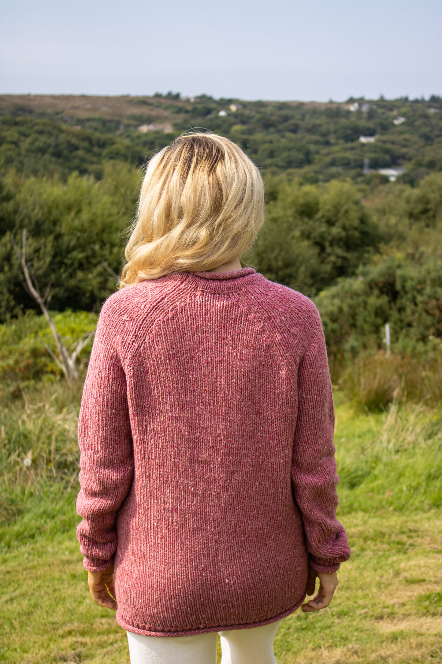 The Pink Donegal Knit