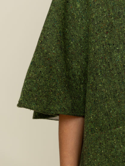 The Gaelach — Donegal Tweed Jacket | Moss Green