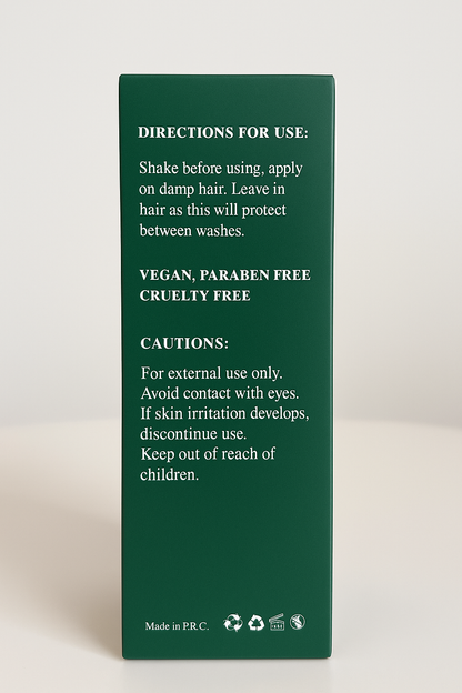 Glas Hair Growth Oil Serum – Orange Infused (60ml)
