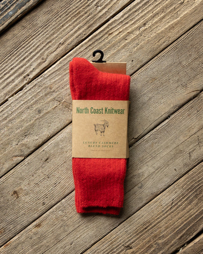 Wild Donegal/Northcoast Knitwear Cashmere Blend Socks