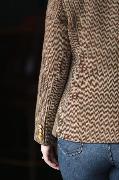 The Donegal Blazer – Biscotti Herringbone