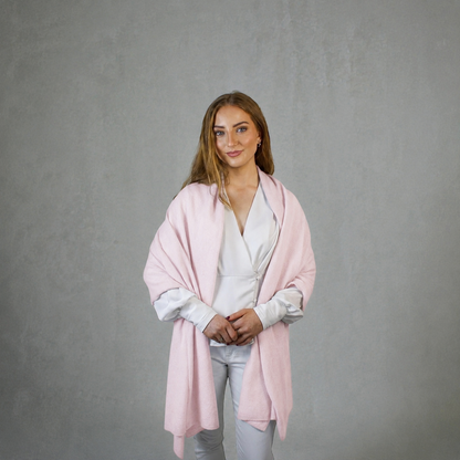 Pink Cashmere Wrap