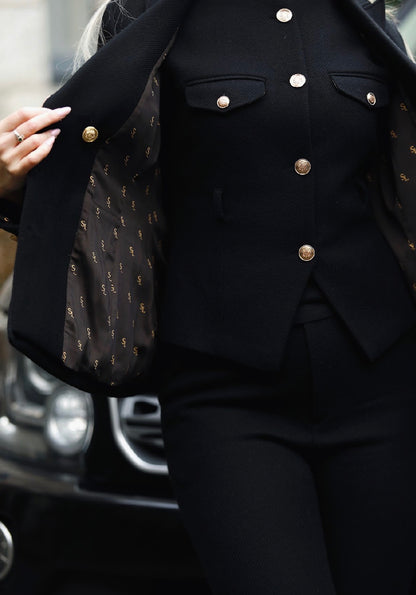 The Donegal Blazer – Midnight Black