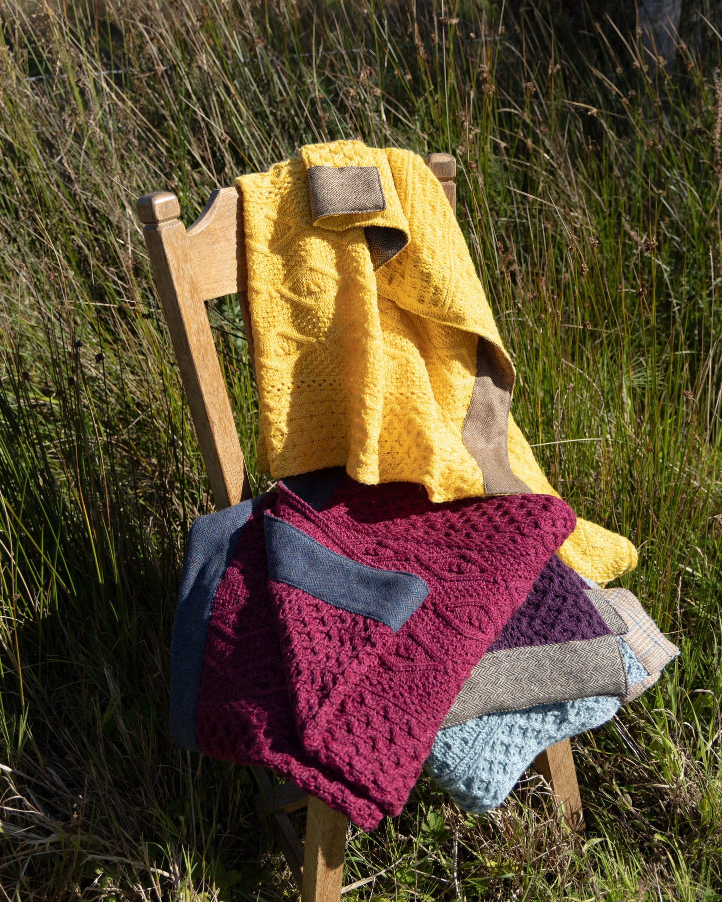 Merino Wool & Donegal Tweed Blankets