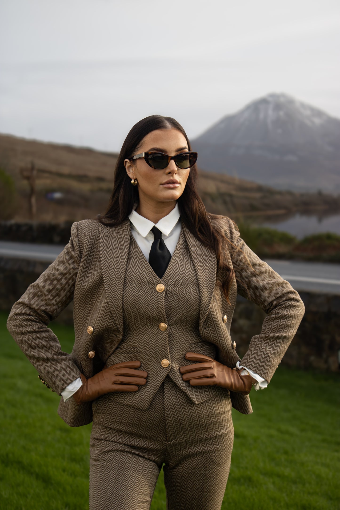 The Donegal Blazer – Biscotti Herringbone