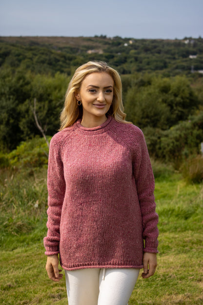 The Pink Donegal Knit