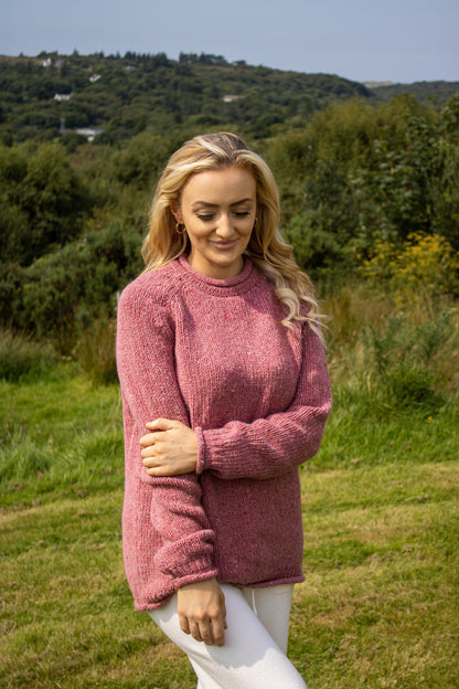 The Pink Donegal Knit
