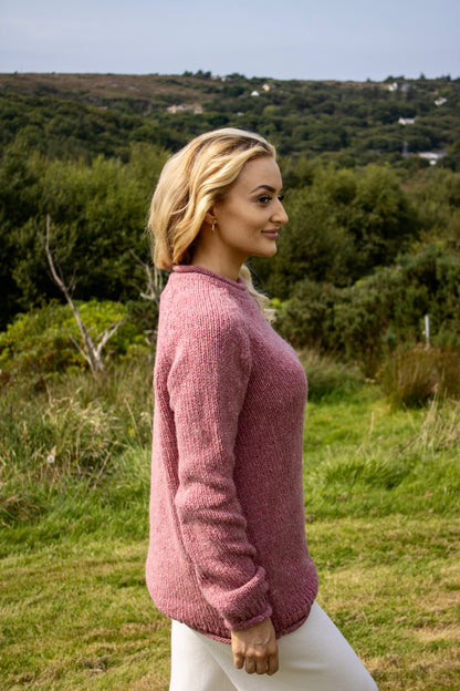 The Pink Donegal Knit